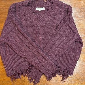 Rewind cropped sweater